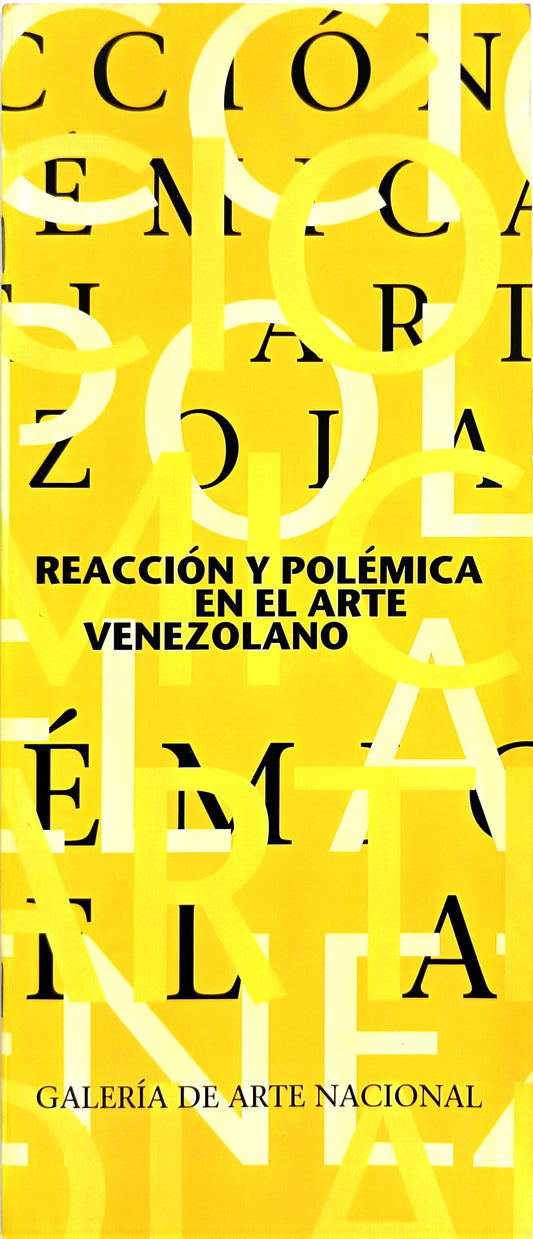 Reacción y Polémica en el Arte Venezolano (Folleto)