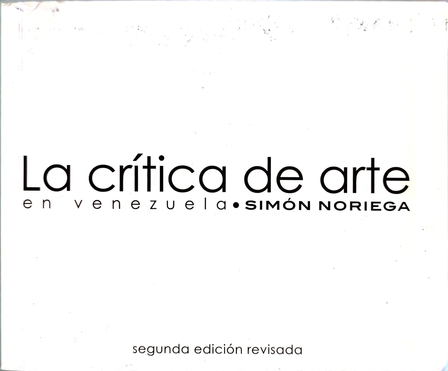 La crítica de arte en Venezuela